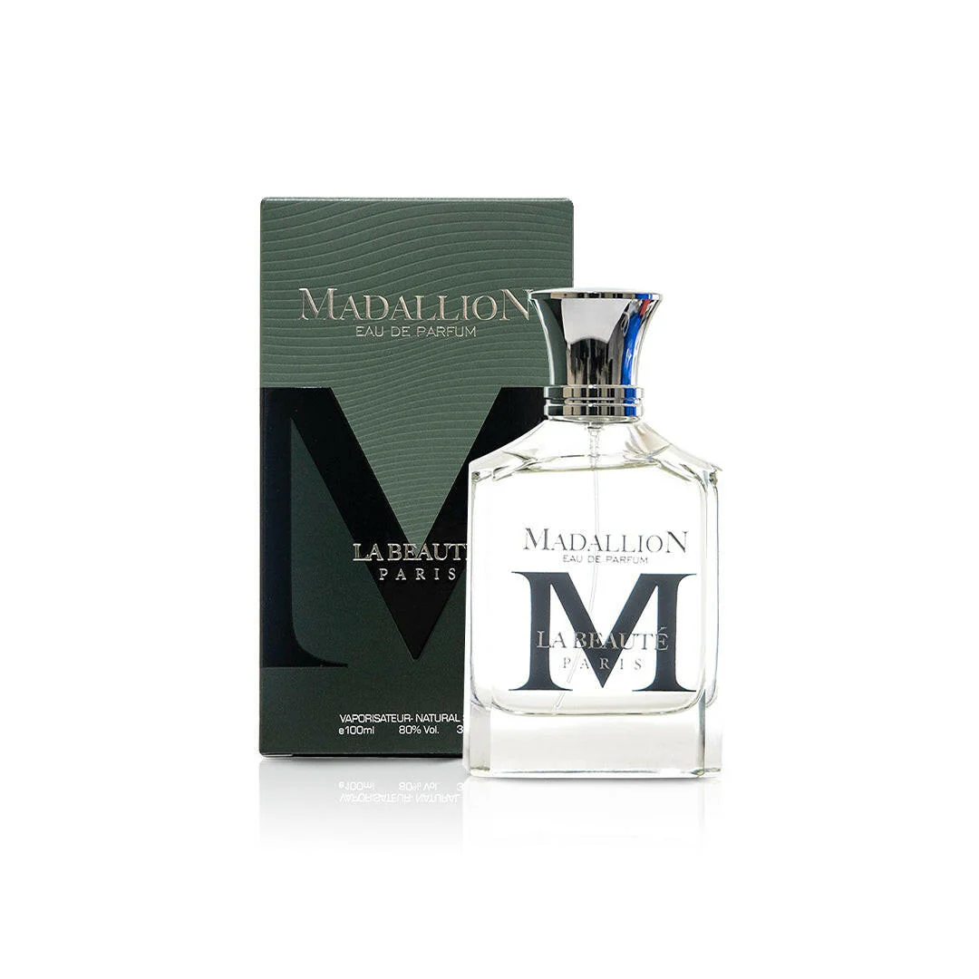 Madallion Luxury Eau de Parfum 100ml by La Beauté – Long-Lasting Men’s Fragrance
