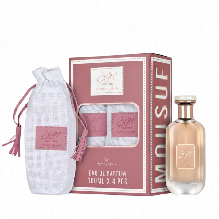 Mousuf Daisy 100ml Eau de Parfum – Floral Fruity Unisex Perfume by Ard Al Zaafaran