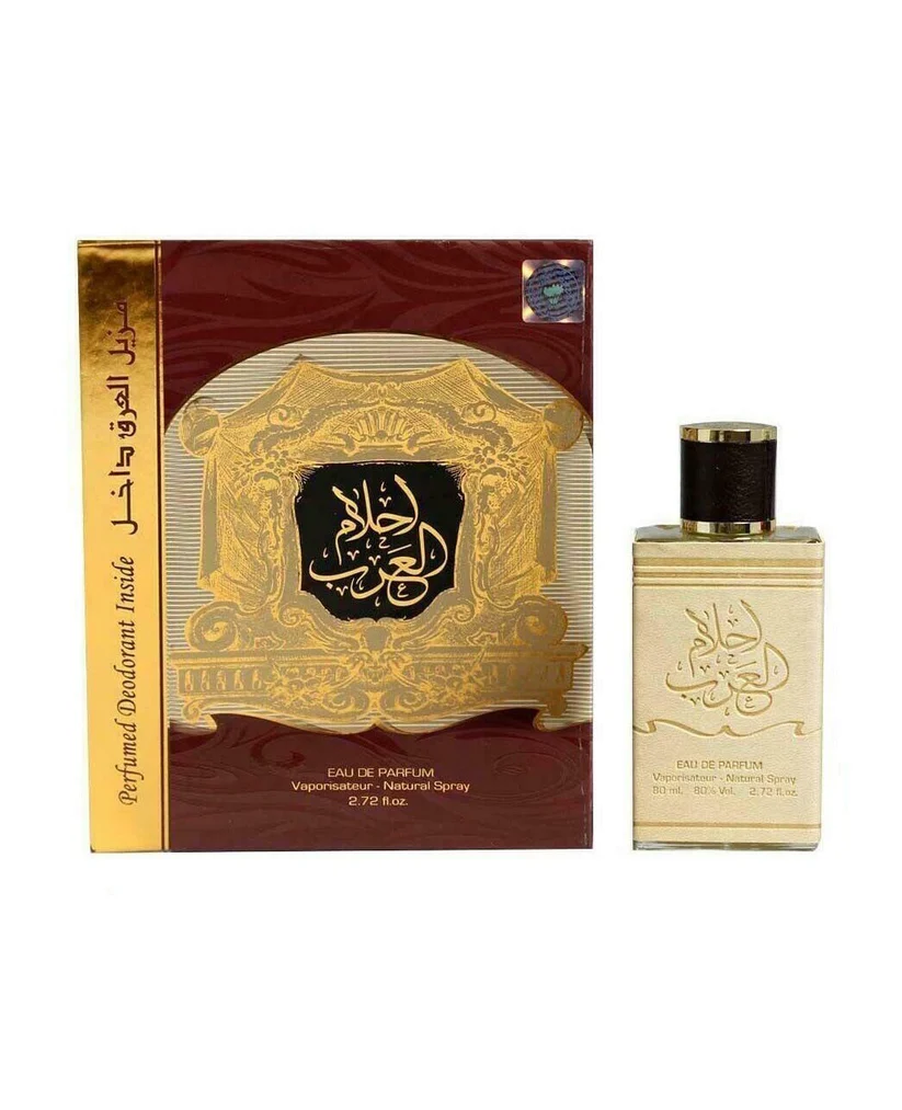 Ahlam Al Arab 100ml Eau de Parfum – Fruity Woody Unisex Arabian Perfume by Ard Al Zaafaran