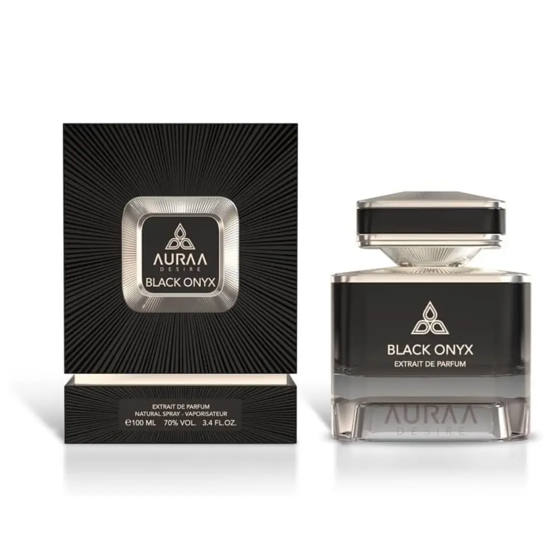 Black Onyx Extrait De Parfum 100ml – Unisex by Auraa Desire