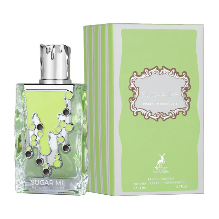 Sugar Me Pistachio Chocolate Eau De Parfum 100ml for Women & Men by Maison Alhambra