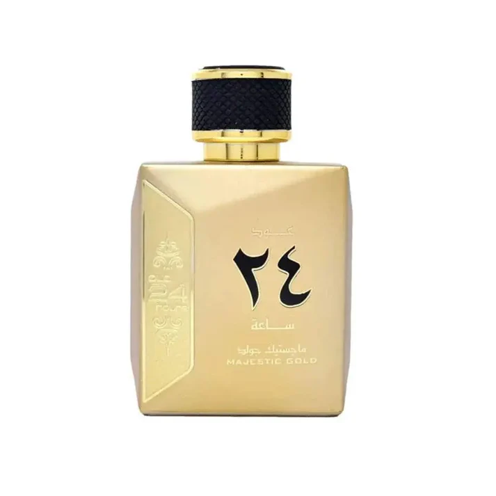 Oud 24 Hours Majestic Gold 100ml Eau de Parfum – Oriental Floral Unisex Perfume by Ard Al Zaafaran